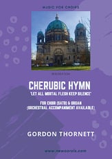 CHERUBIC HYMN SATB Vocal Score cover